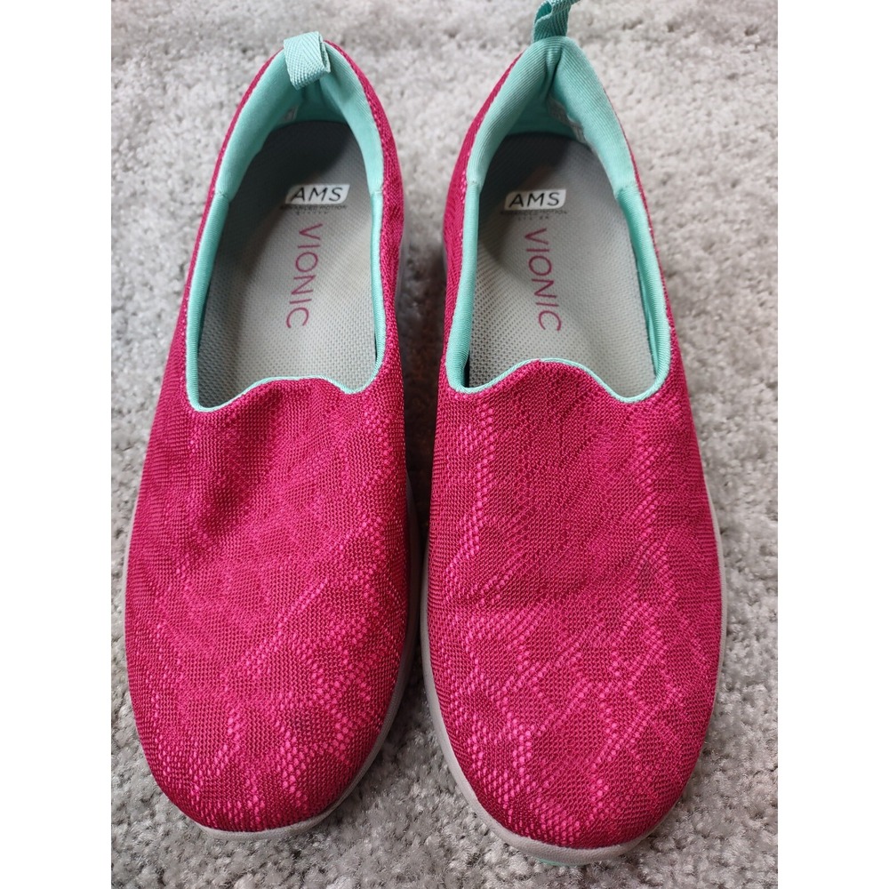 Vionic 331 Hydra Women's Shoes Slip On Sneakers Pink Size 8.5